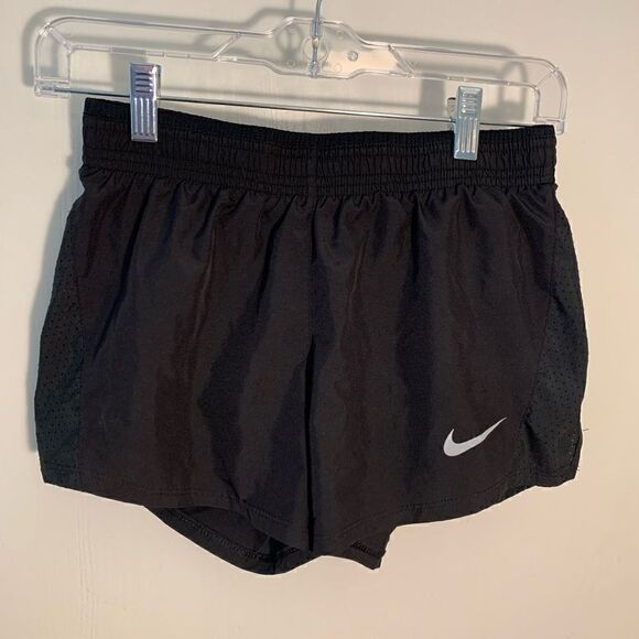 Nike Dri-Fit EUC black lined running shorts Size XS - Picture 1 of 4